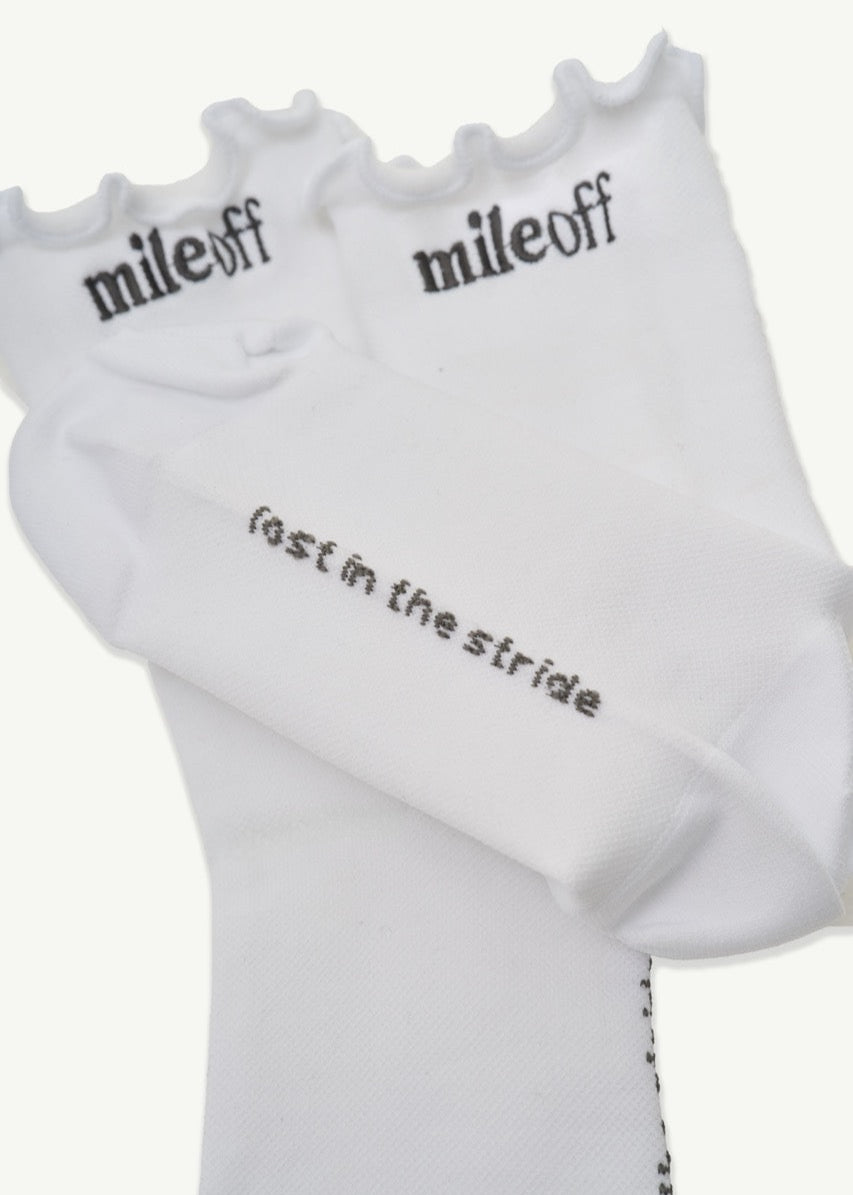 frilly running socks