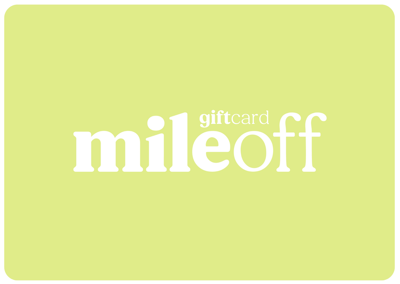 GIFT CARDS