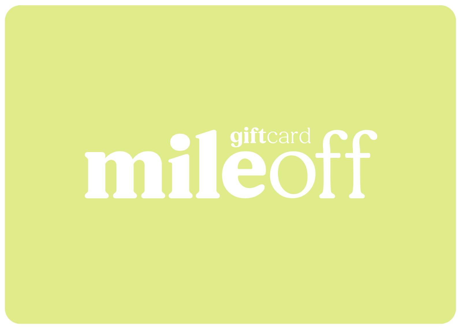 GIFT CARDS