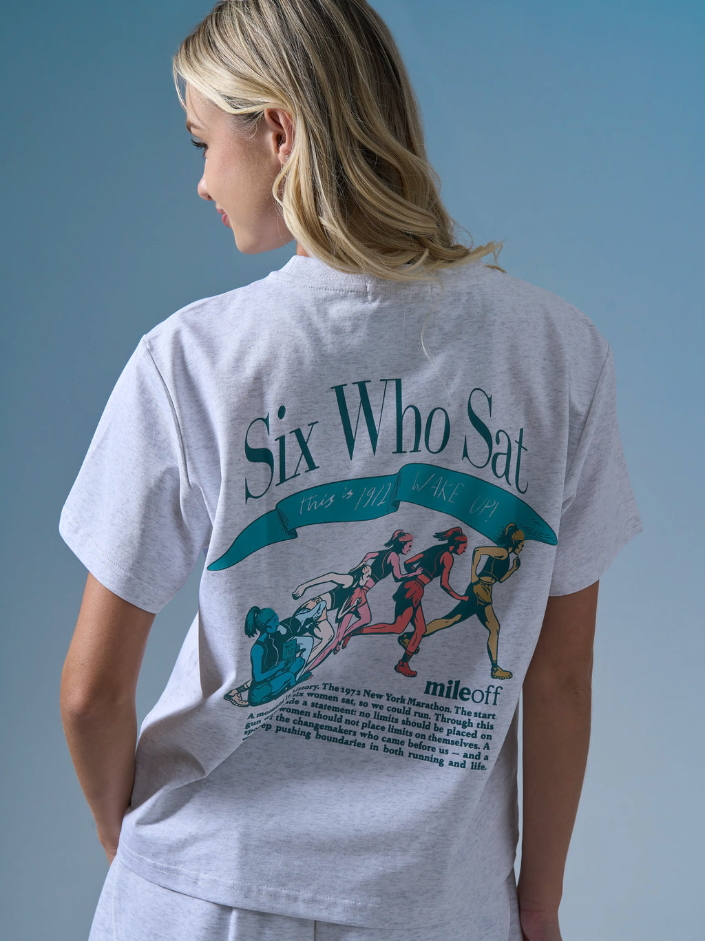 Limited Edition 1972 T Shirt in Marl Grey