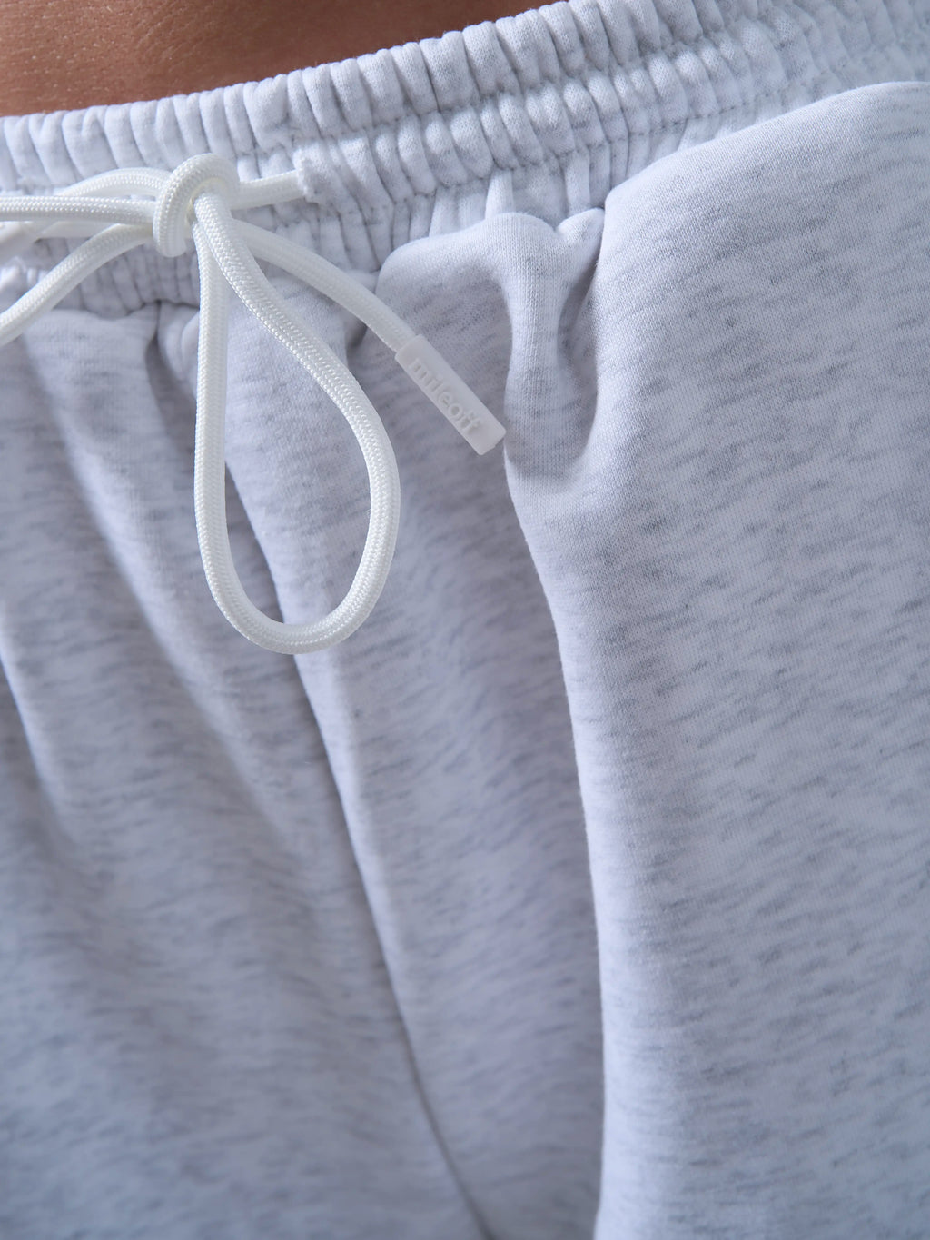 Jogging Short in Marl Grey