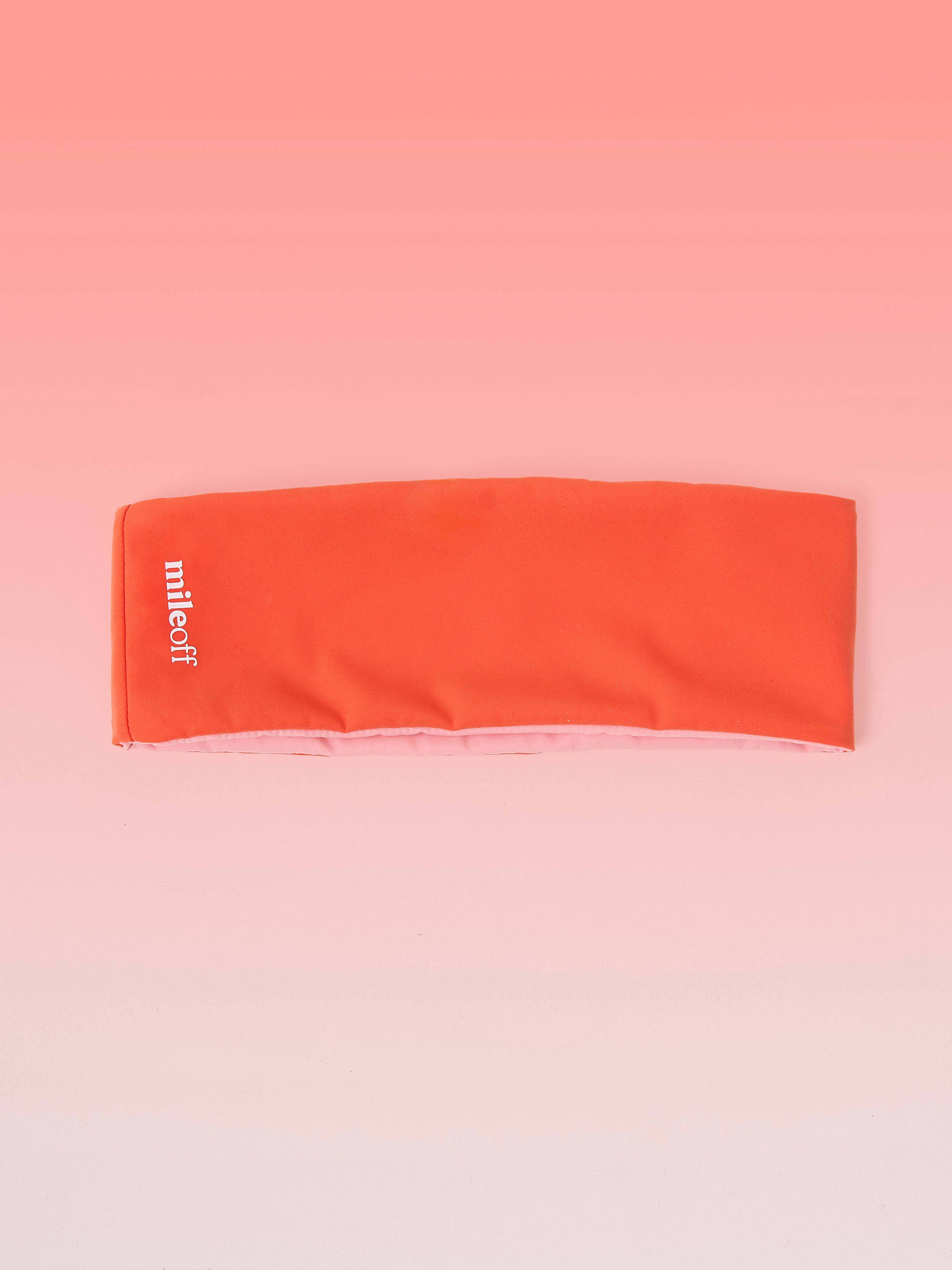 Reversible Headband In Watermelon Slush & Strawberry Cream