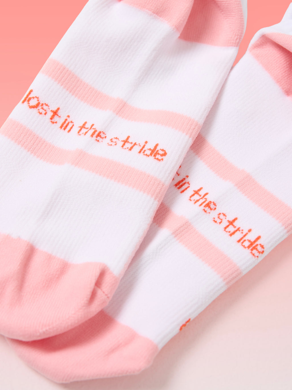 Striped Watermelon and Strawberry Socks