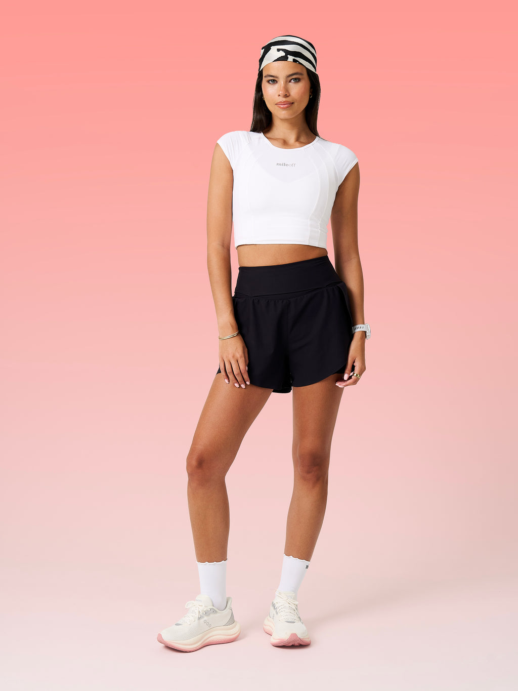 Ultimate 2in1 Run Short in Black