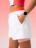 Jogging Short in Marl Grey