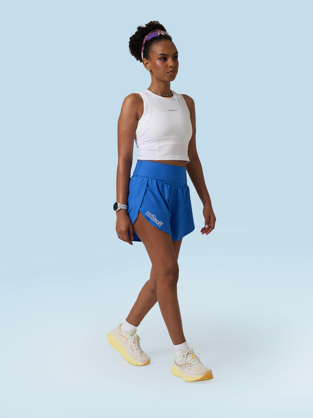 Flowy Short in Ocean Bloom