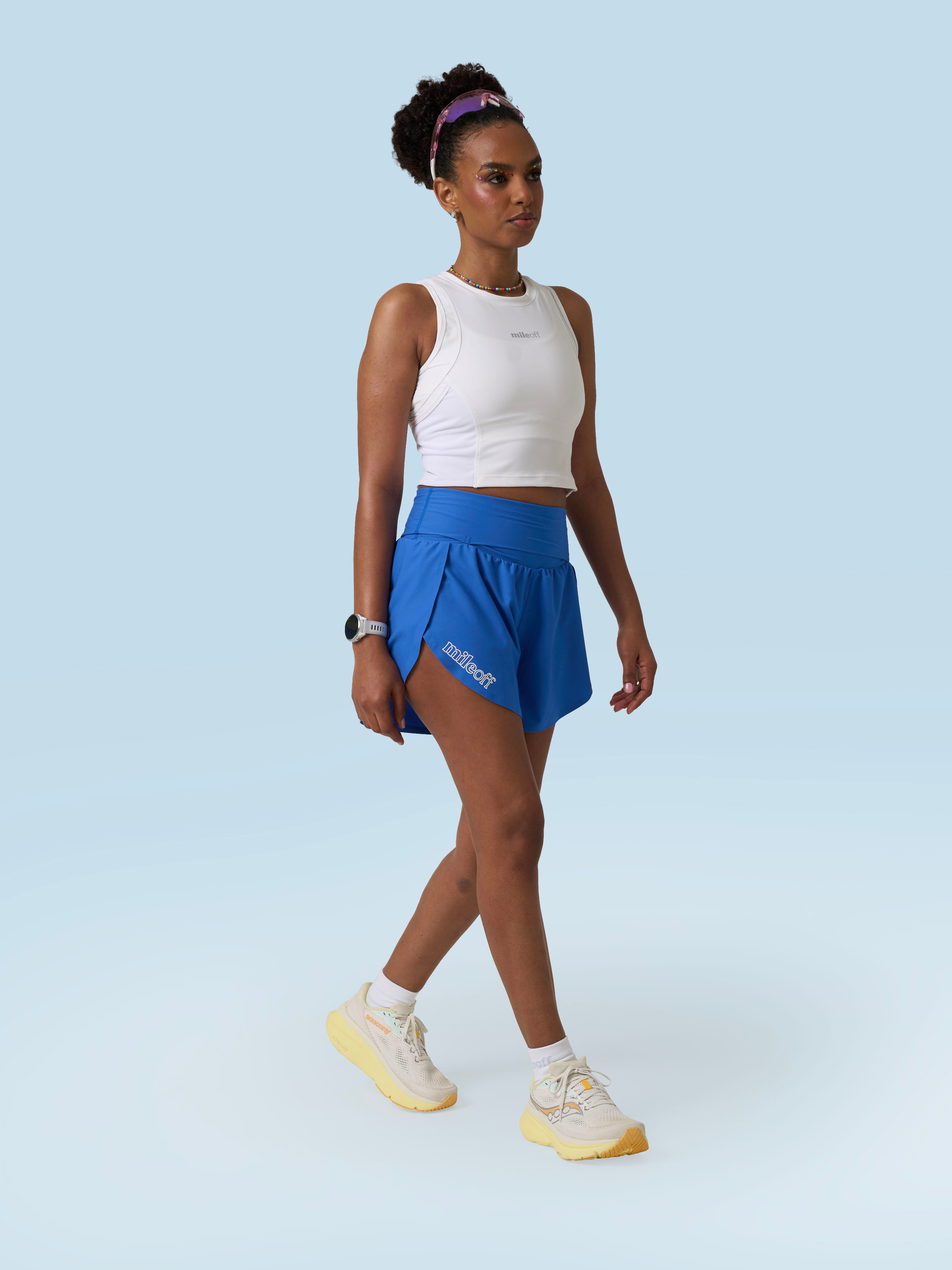 Flowy Short in Ocean Bloom
