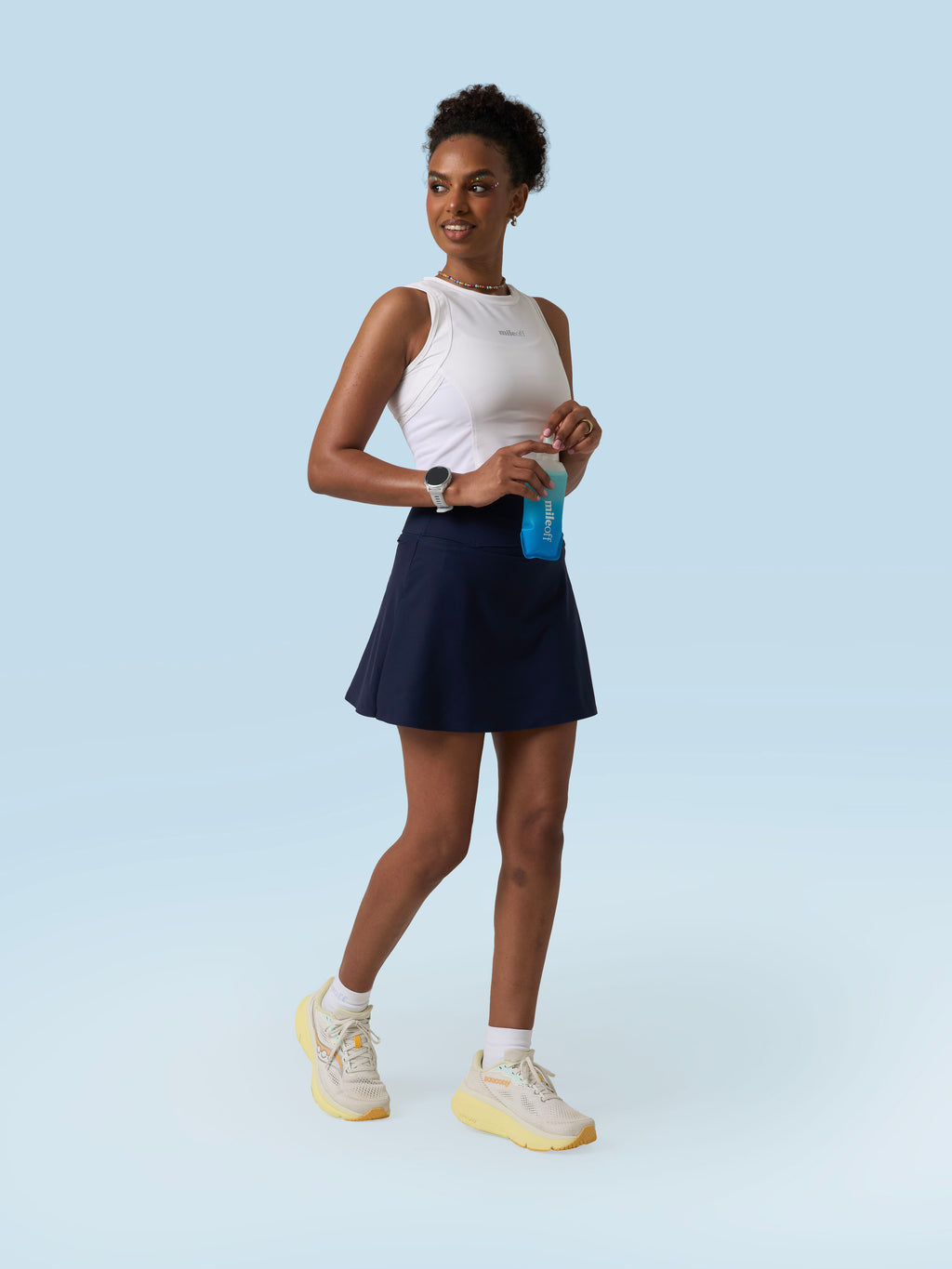 The Ultimate Run Skirt in Midnight Dream