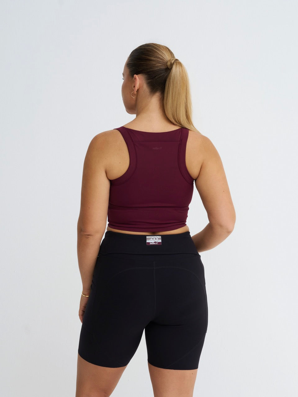 Padded Bralette in Raspberry