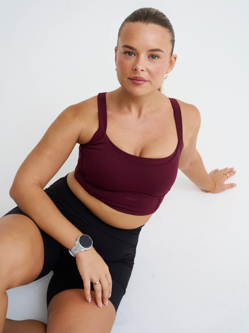 Padded Bralette in Raspberry