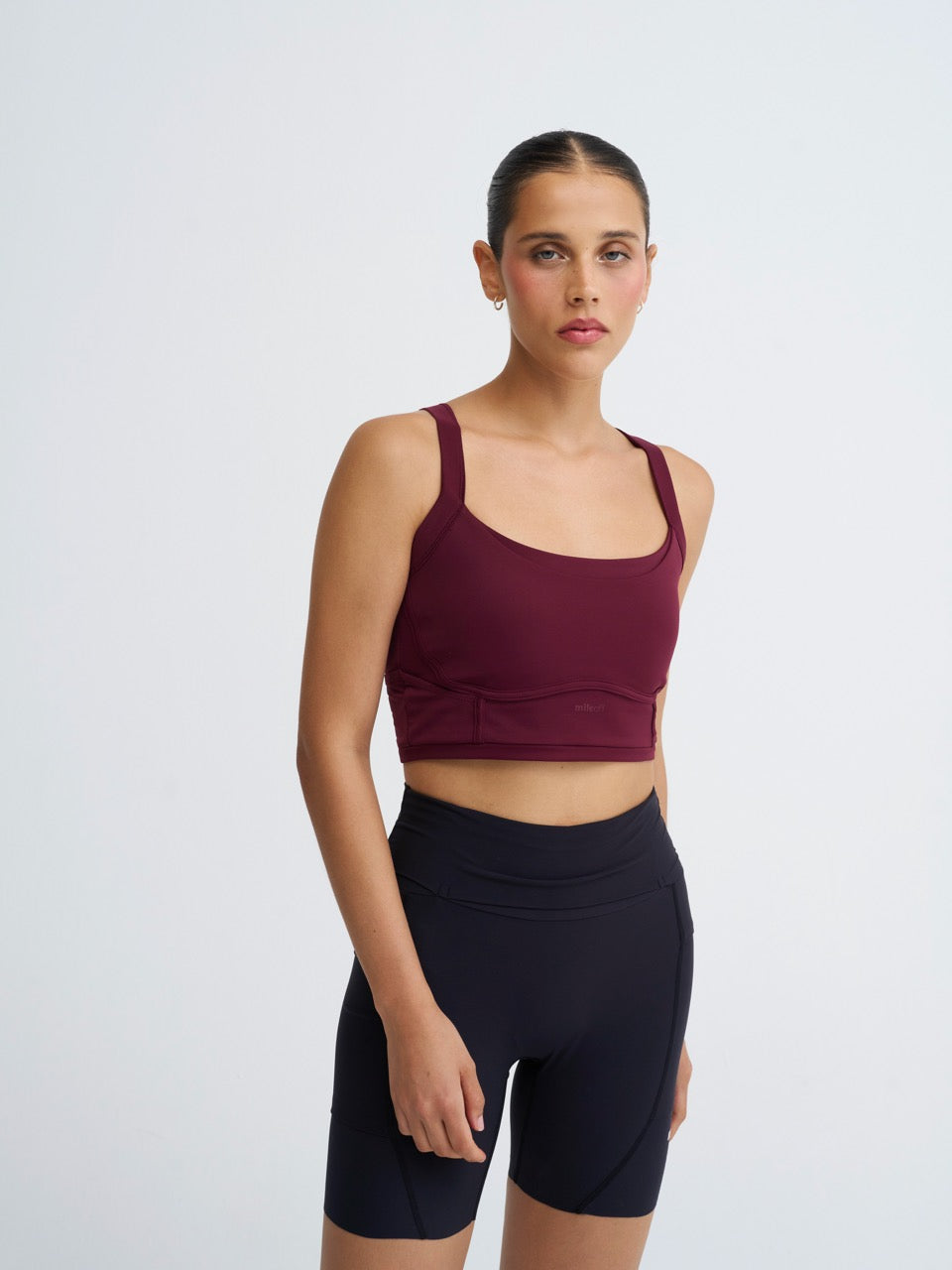 Padded Bralette in Raspberry