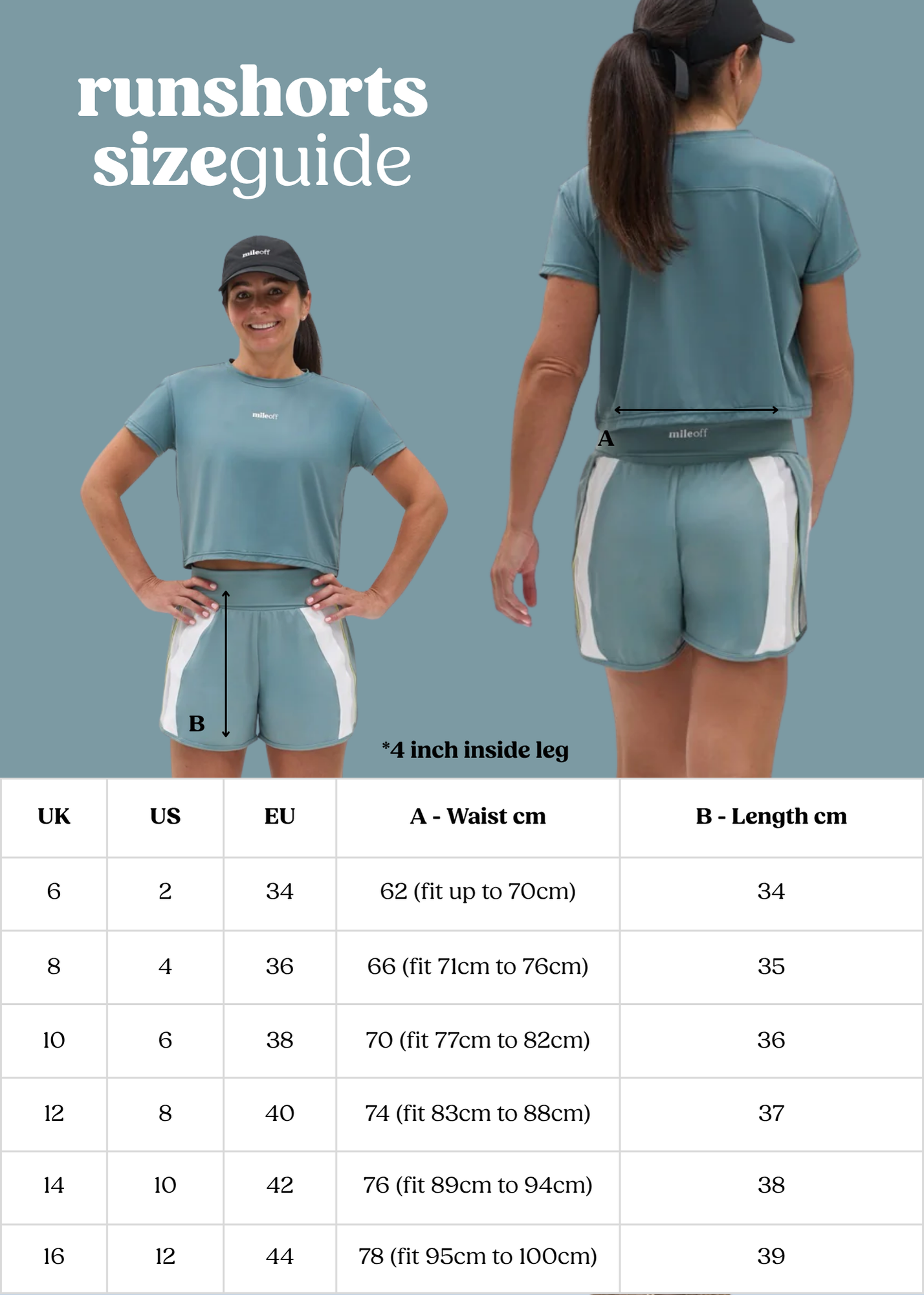 The Ultimate Running Short in Ice Melt Blue