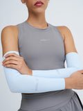 Ultimate Running Arm Sleeves in Blue Frost