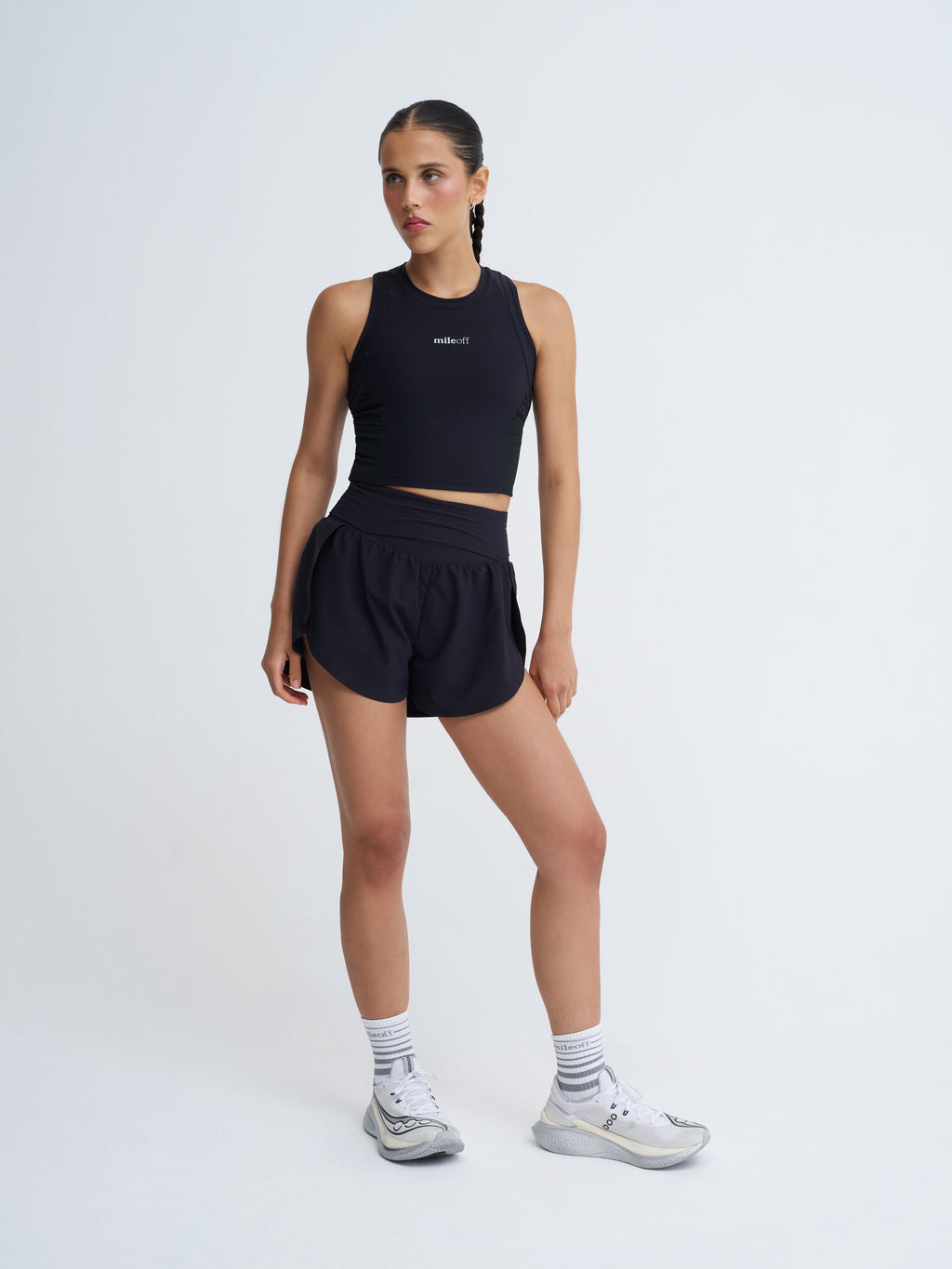 Flowy Short in Black