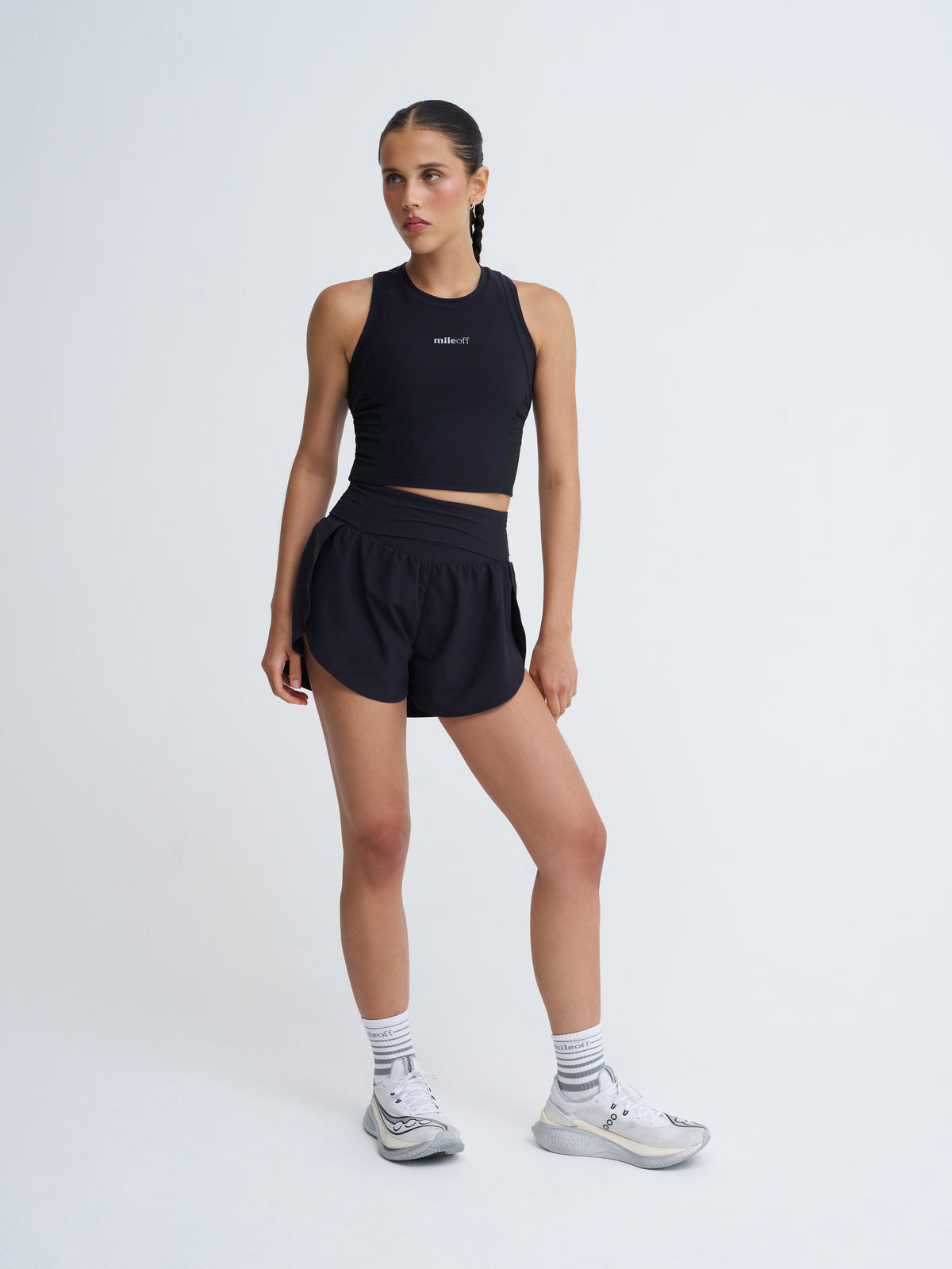 Flowy Short in Black