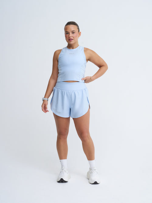 Flowy Short in Blue Frost