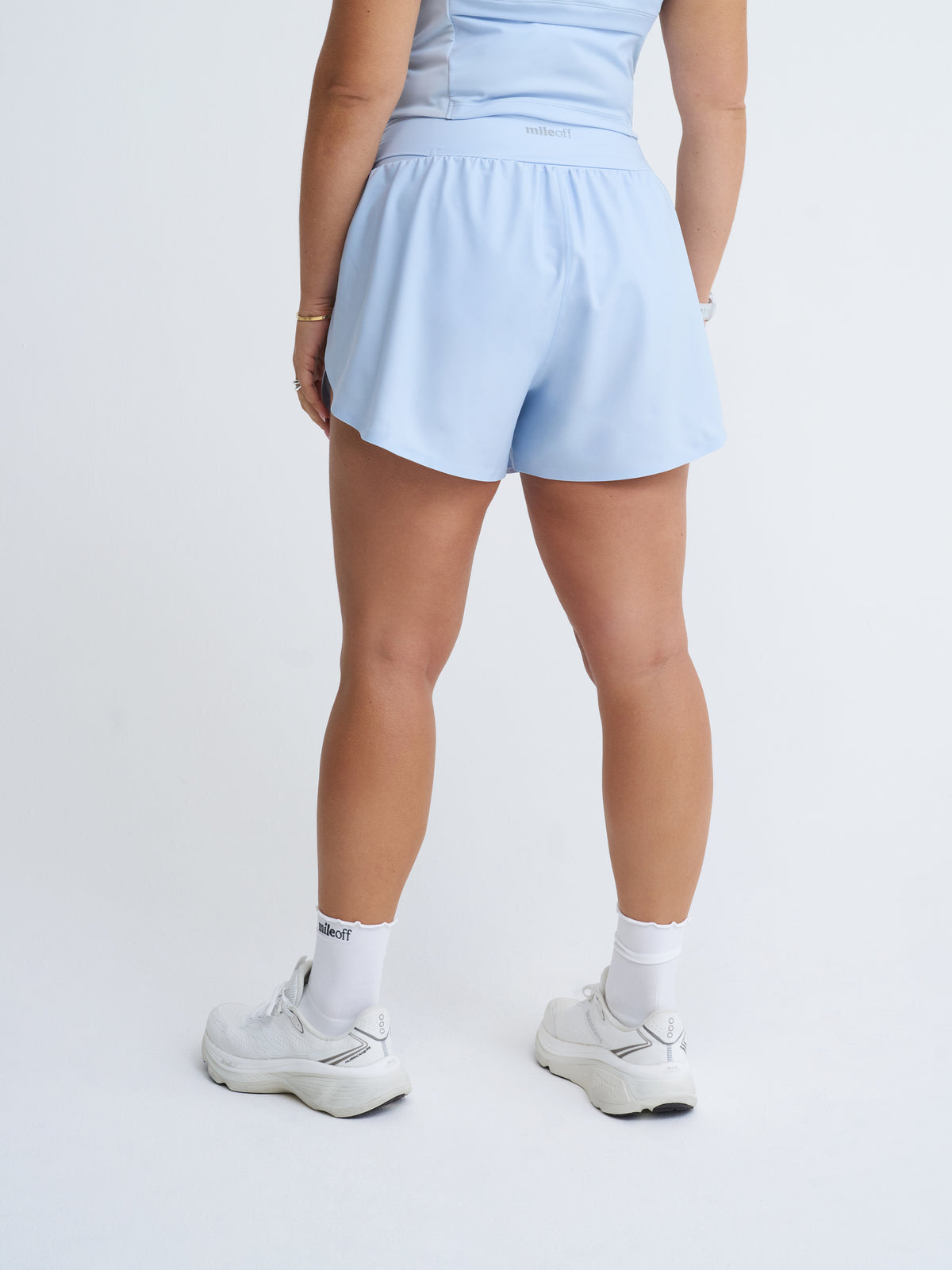 Flowy Short in Blue Frost