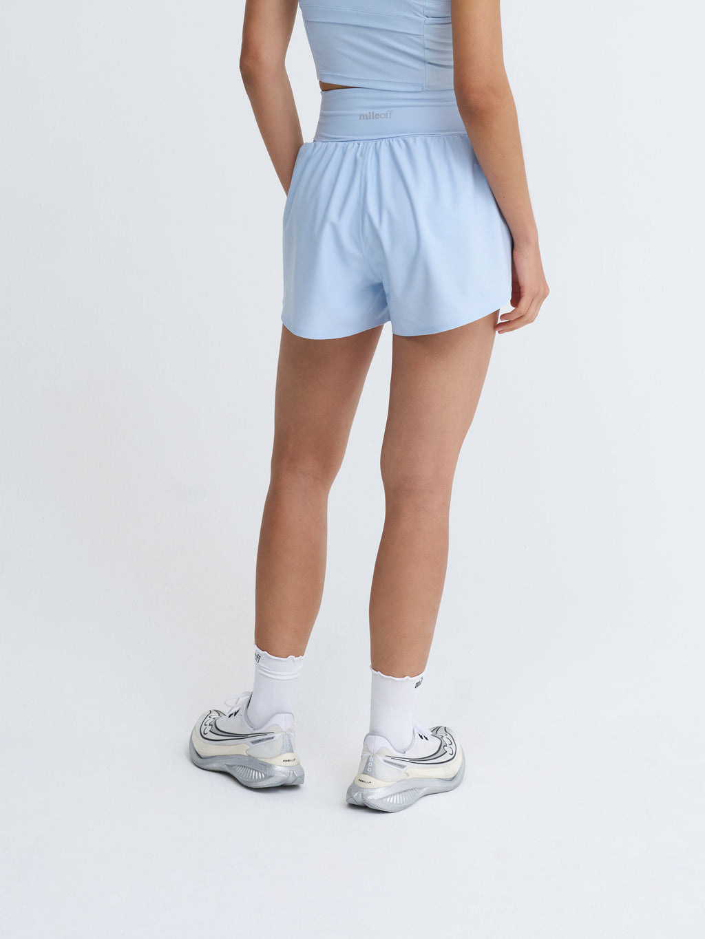 Flowy Short in Blue Frost