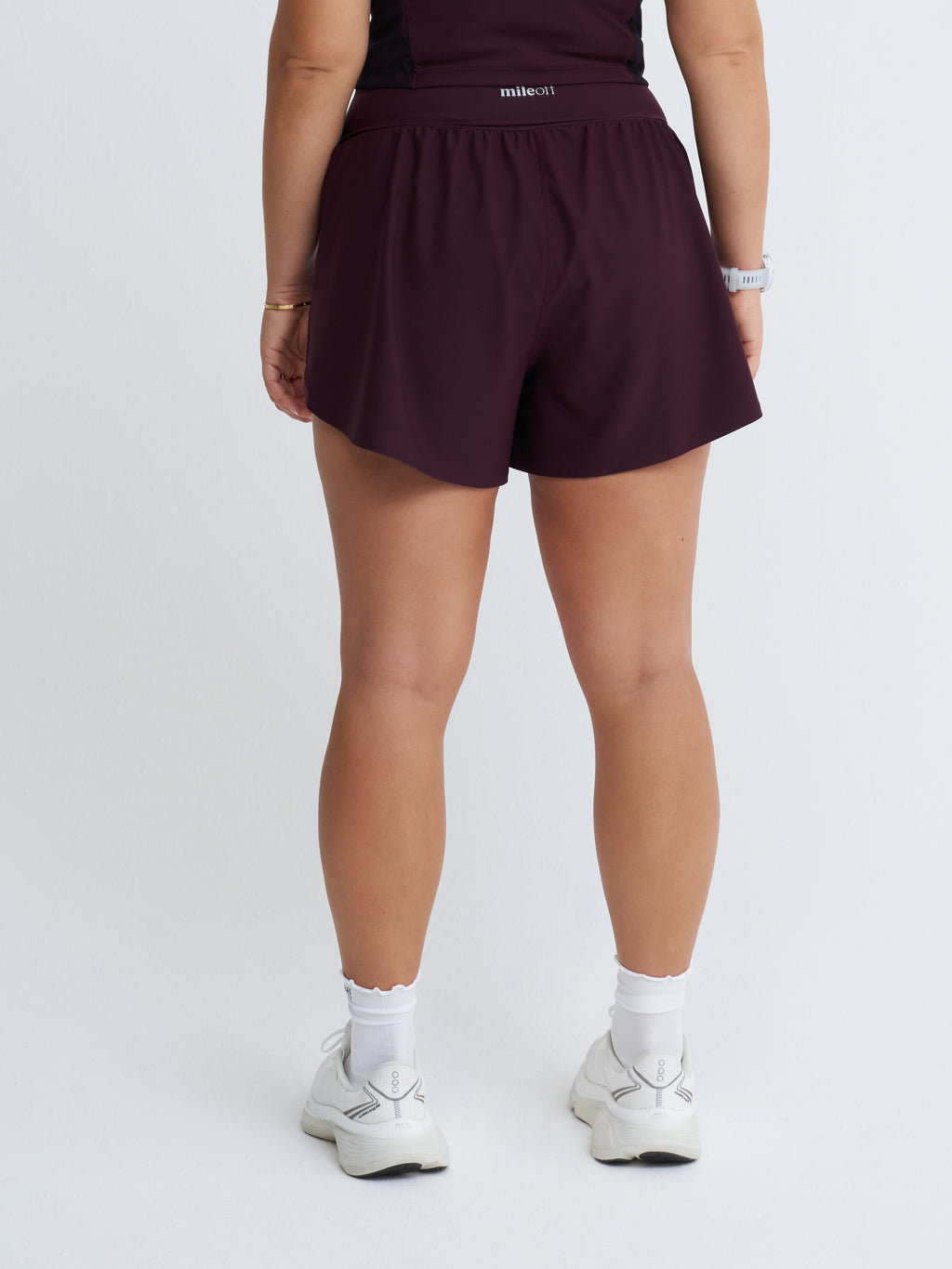 Flowy Short in Burgundy Bliss