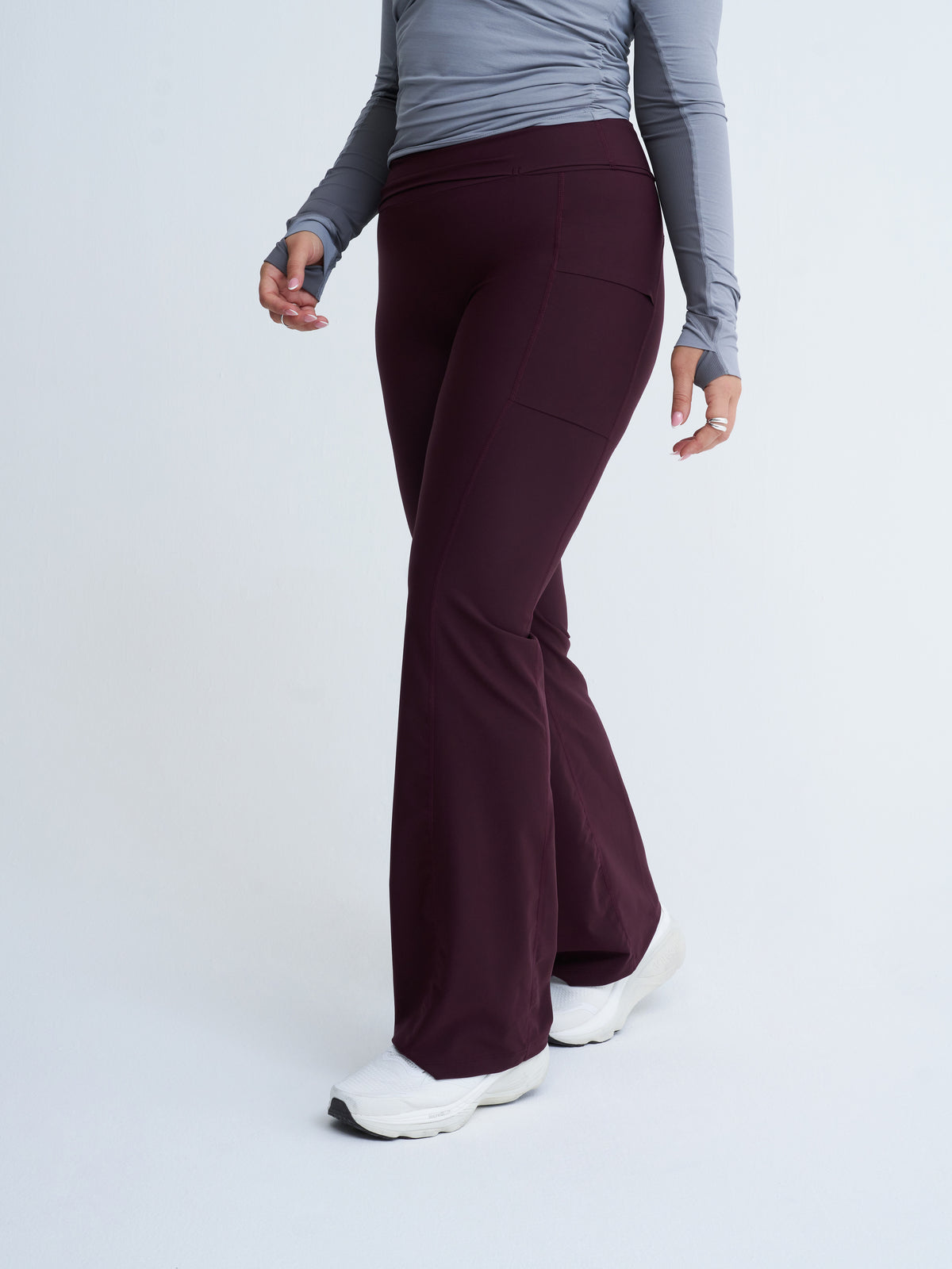Ultimate Run Flares in Burgundy Bliss