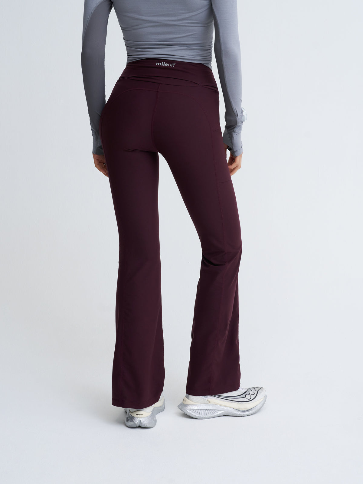 Ultimate Run Flares in Burgundy Bliss