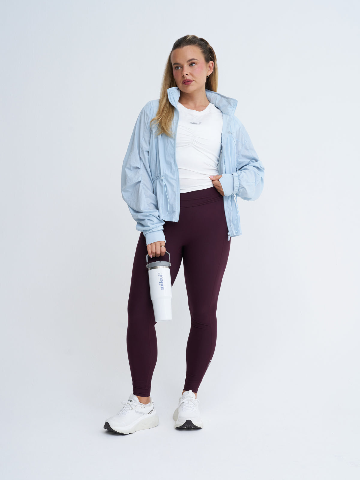 Ultimate Running Legging in Burgundy Bliss