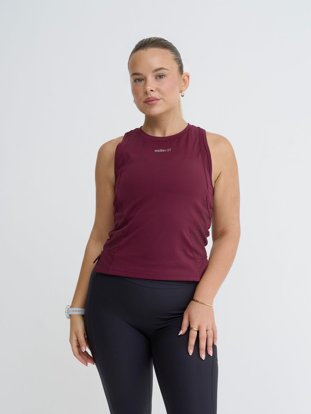 Run Tank Top in Raspberry