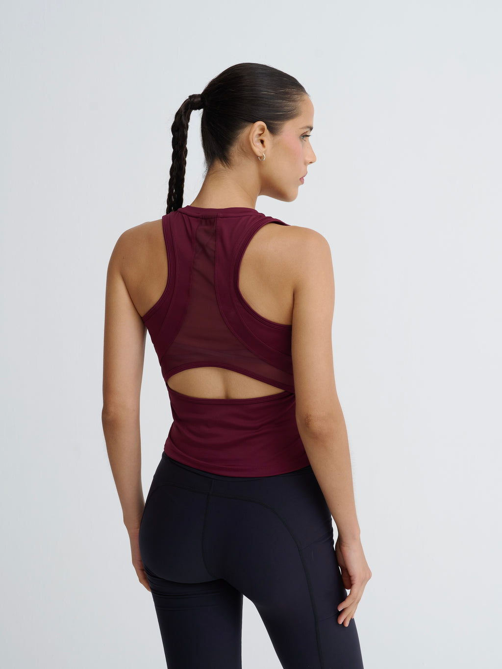 Run Tank Top in Raspberry