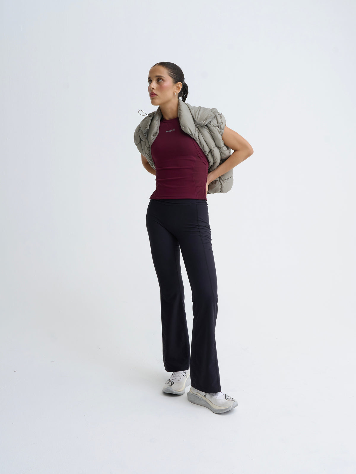 Run Tank Top in Raspberry
