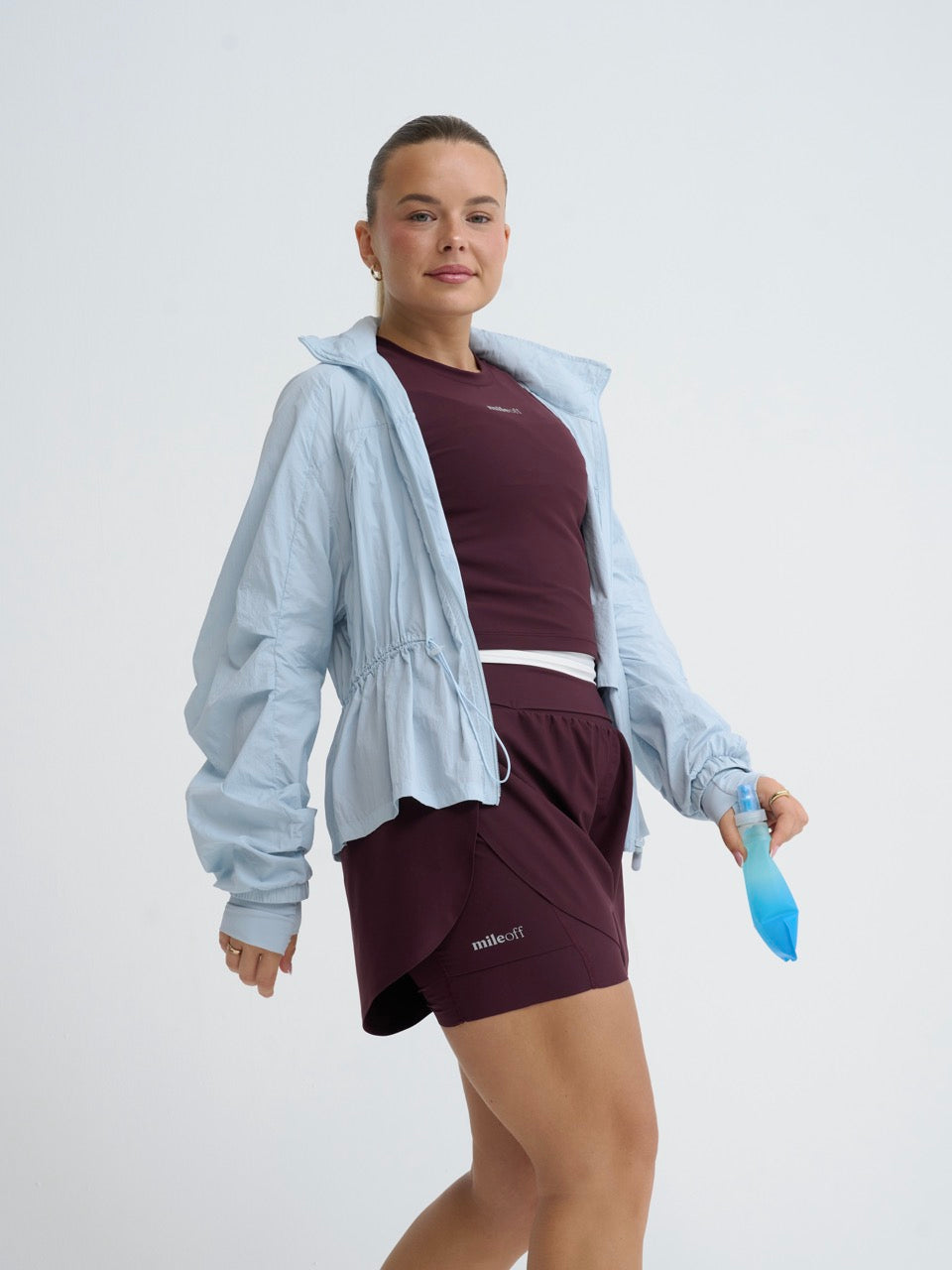 Ultimate 2in1 Run Short in Burgundy Bliss