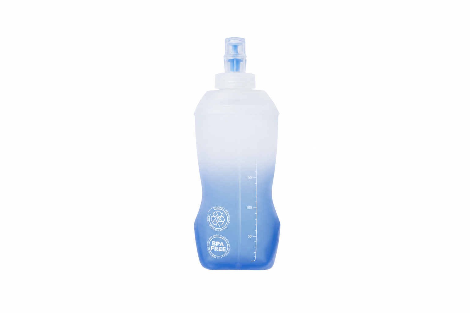 Soft Flask Light Blue Ombre