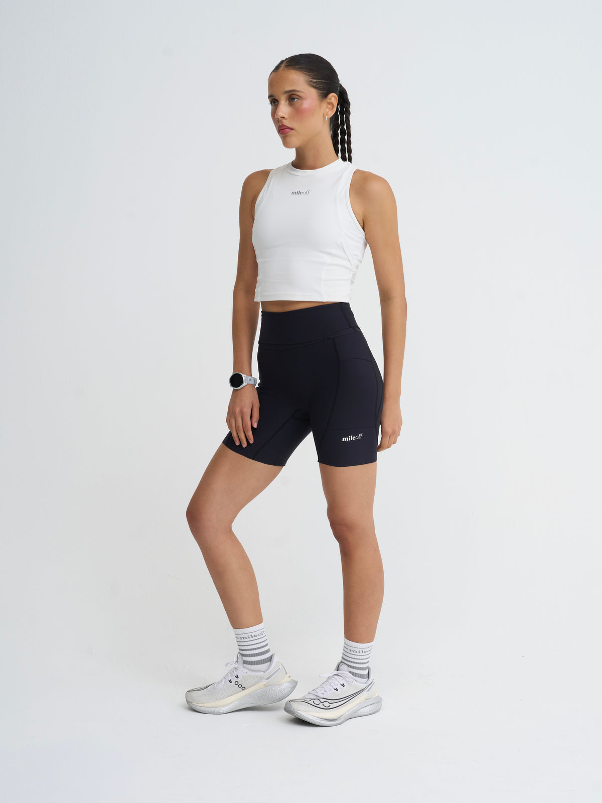 The Ultimate Tight Running Short in Black 2.0