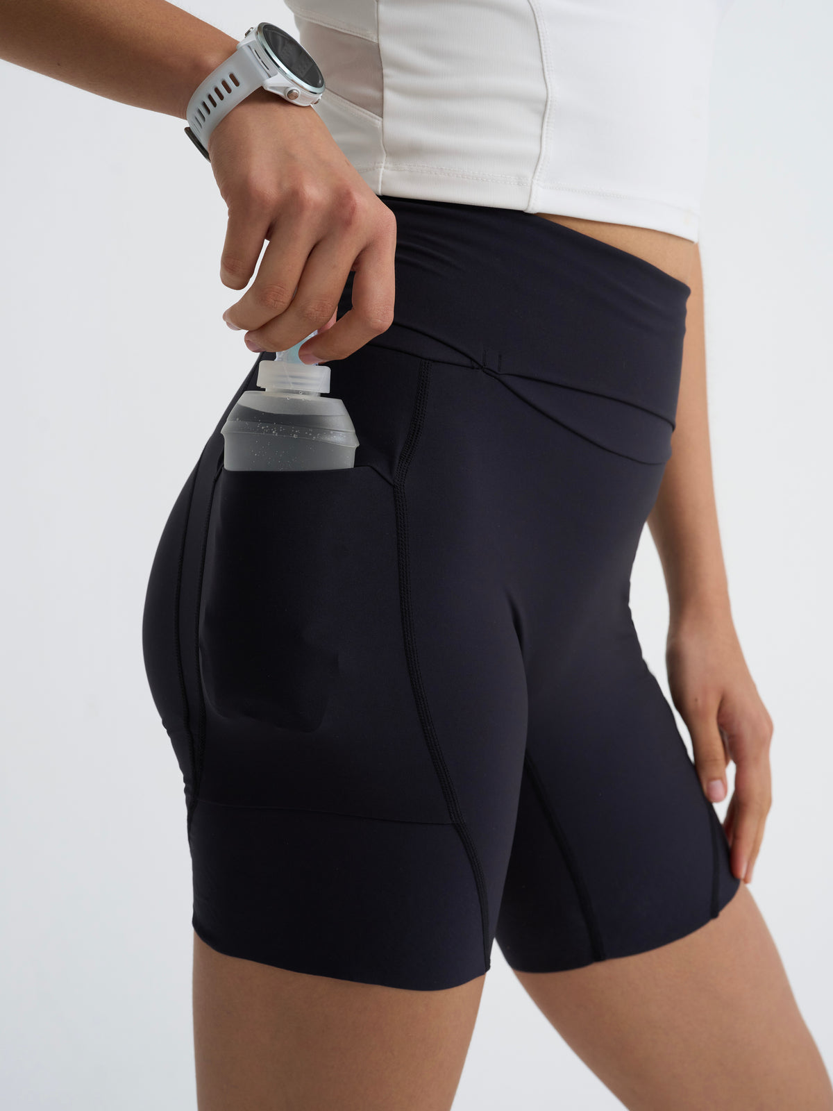 The Ultimate Tight Running Short in Black 2.0