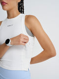 Run Tank Top in White