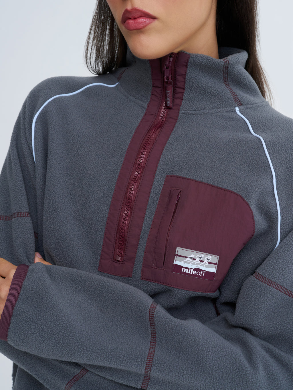 Half-Zip Micro Run Fleece