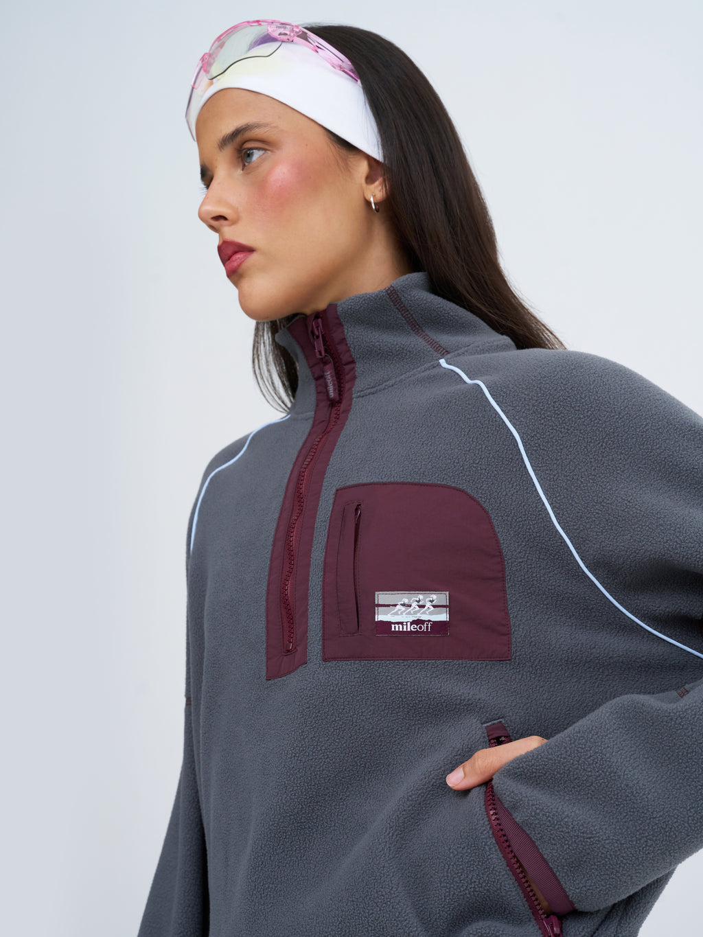 Half-Zip Micro Run Fleece
