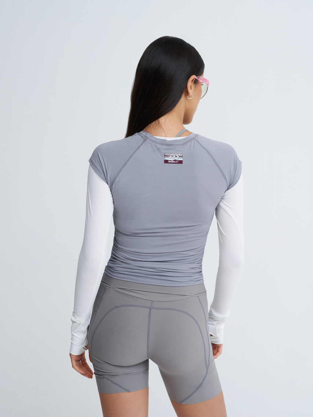 The Ultimate Tight Running Short in Grey Haze