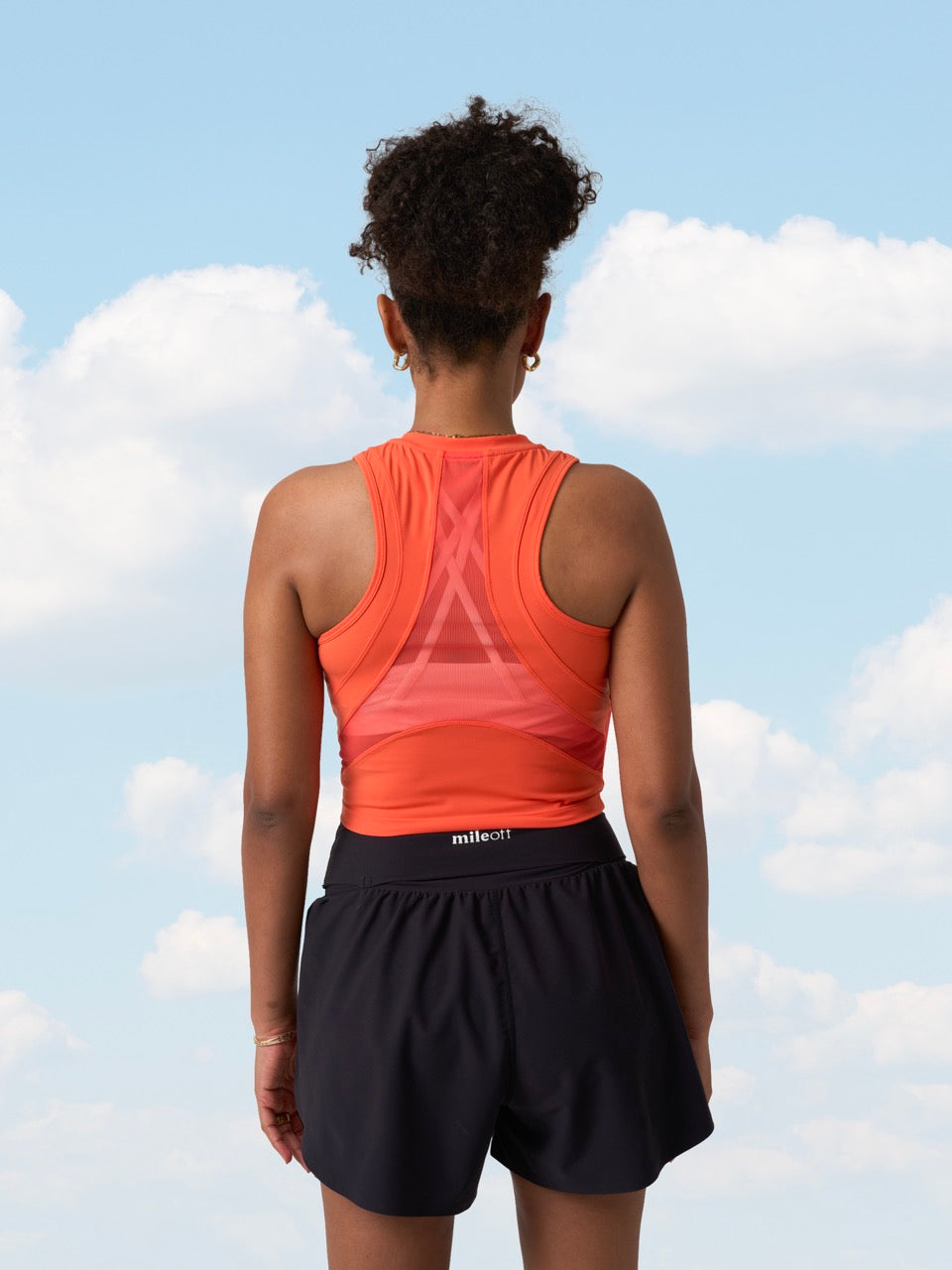 'Bundle of Good Energy' SAP Cropped Race Tank