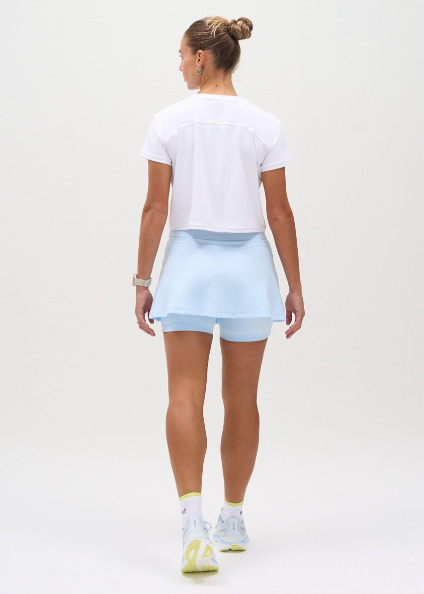 The Ultimate Run Skirt in Ice Melt Blue