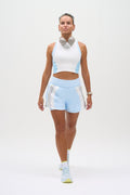 The Ultimate Running Short in Ice Melt Blue