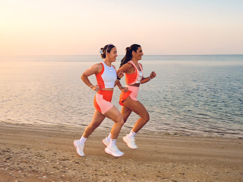Hydration Run Vest In Watermelon Slush & Strawberry Cream
