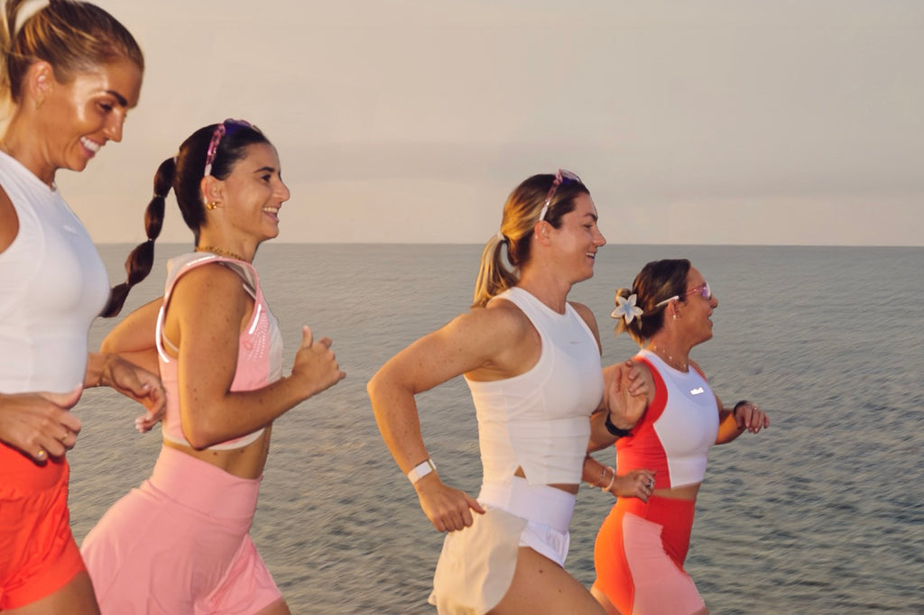 The Ultimate Run Skirt in Strawberry Cream