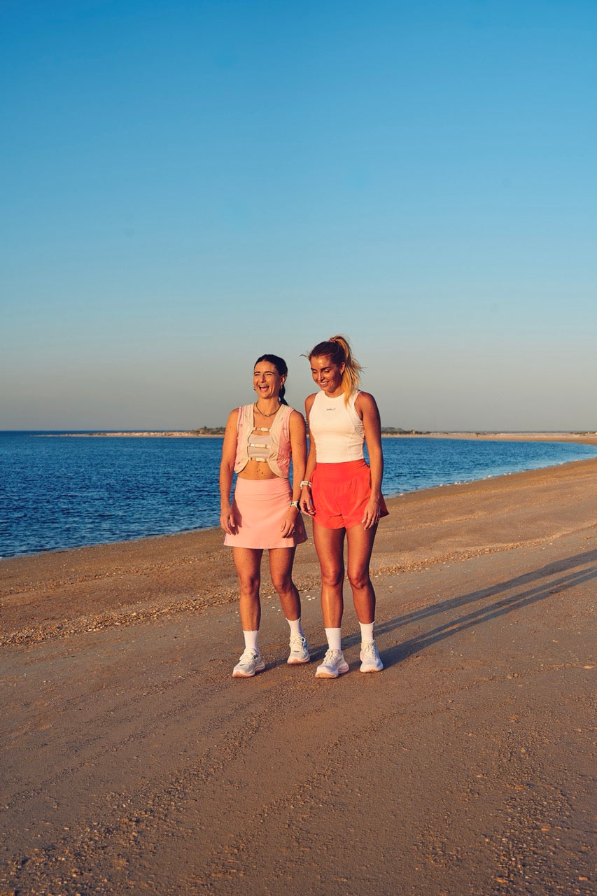 The Ultimate Run Skirt in Strawberry Cream