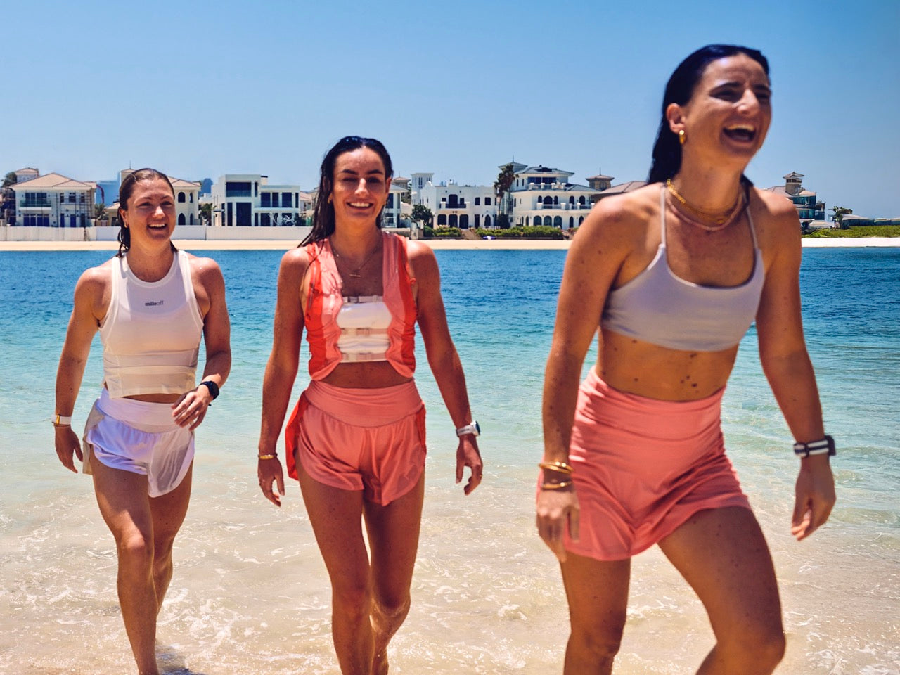The Ultimate Run Skirt in Strawberry Cream