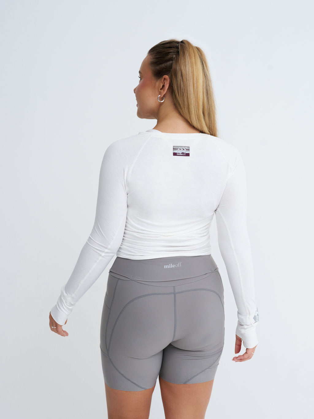 The Ultimate Tight Running Short in Grey Haze