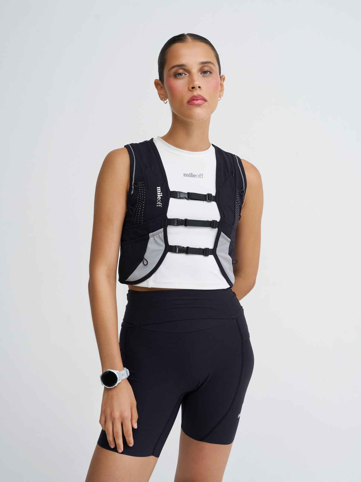 Hydration Run Vest in Black