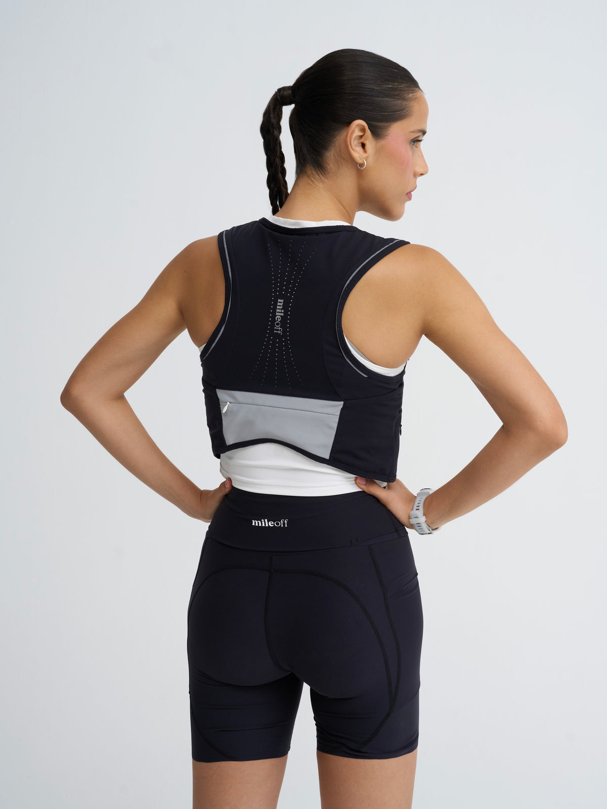 Hydration Run Vest in Black
