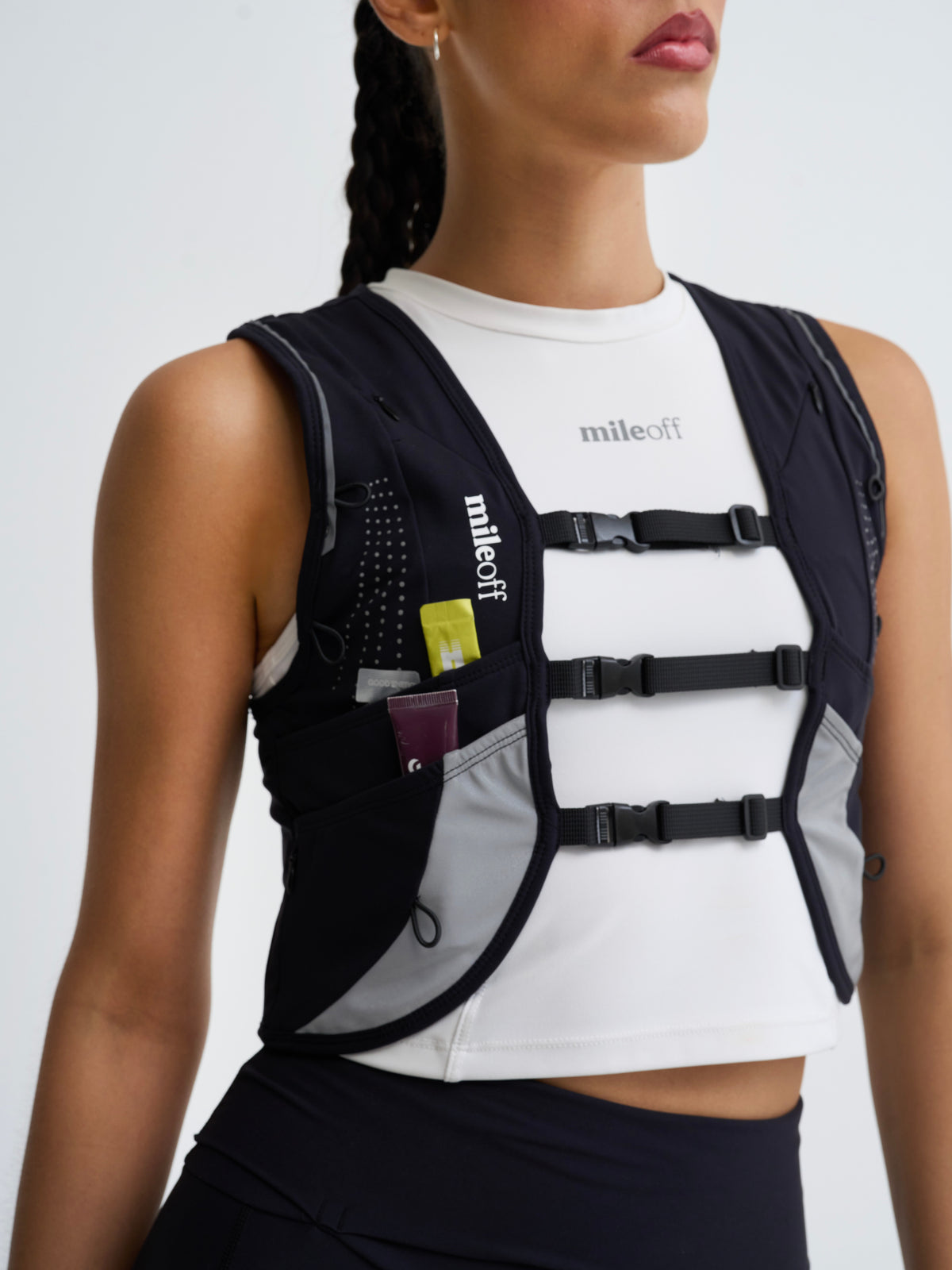 Hydration Run Vest in Black