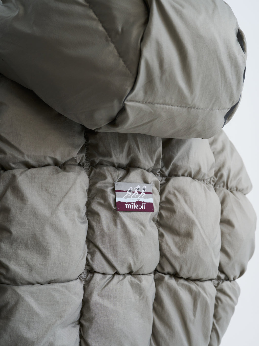 RunPuff Quilted Body Warmer in Grey Haze