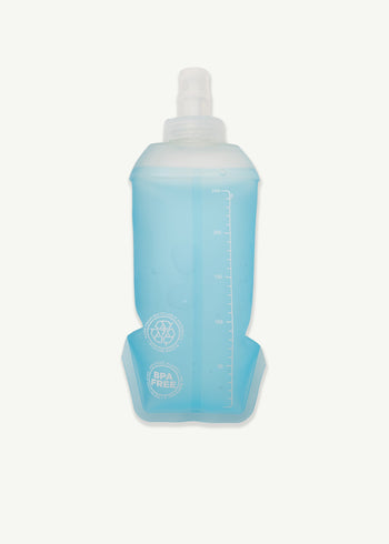 Soft squishy flasks in sky blue back